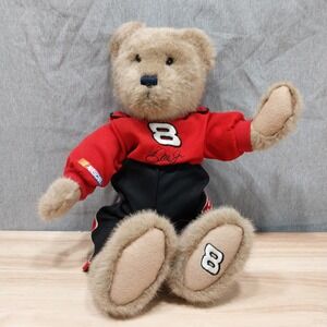 Boyds Collection NASCAR Dale Earnhardt Jr. #8 Plush Bear Racing Suit 16" Brown
